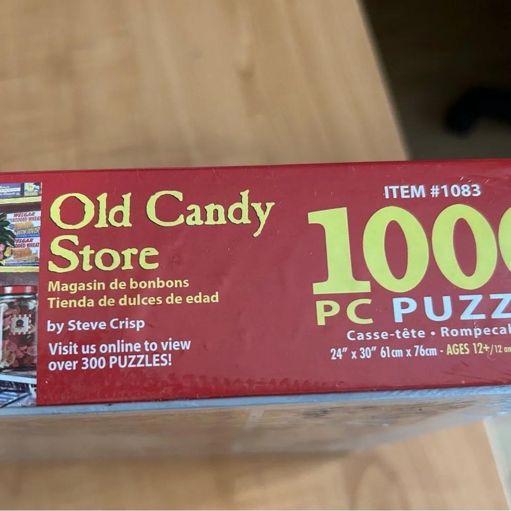 New unopened White mountain puzzle Old Candy Store 1,000 pieces games toys